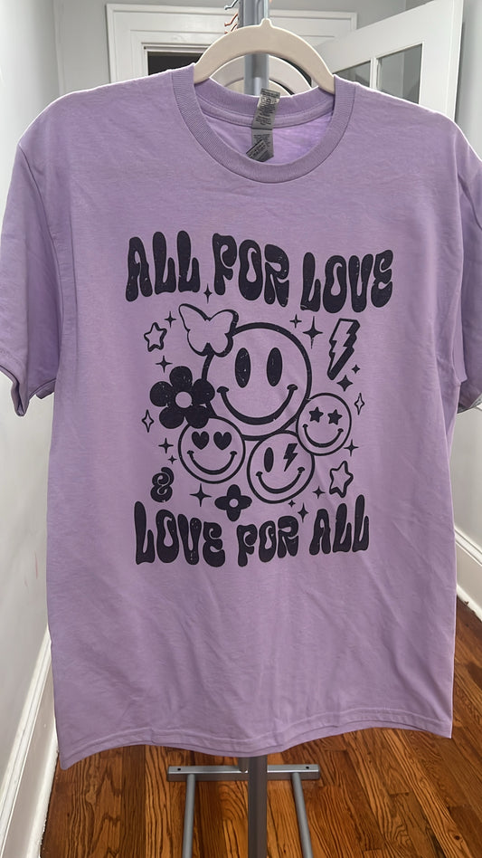 All for Love Tee - Medium