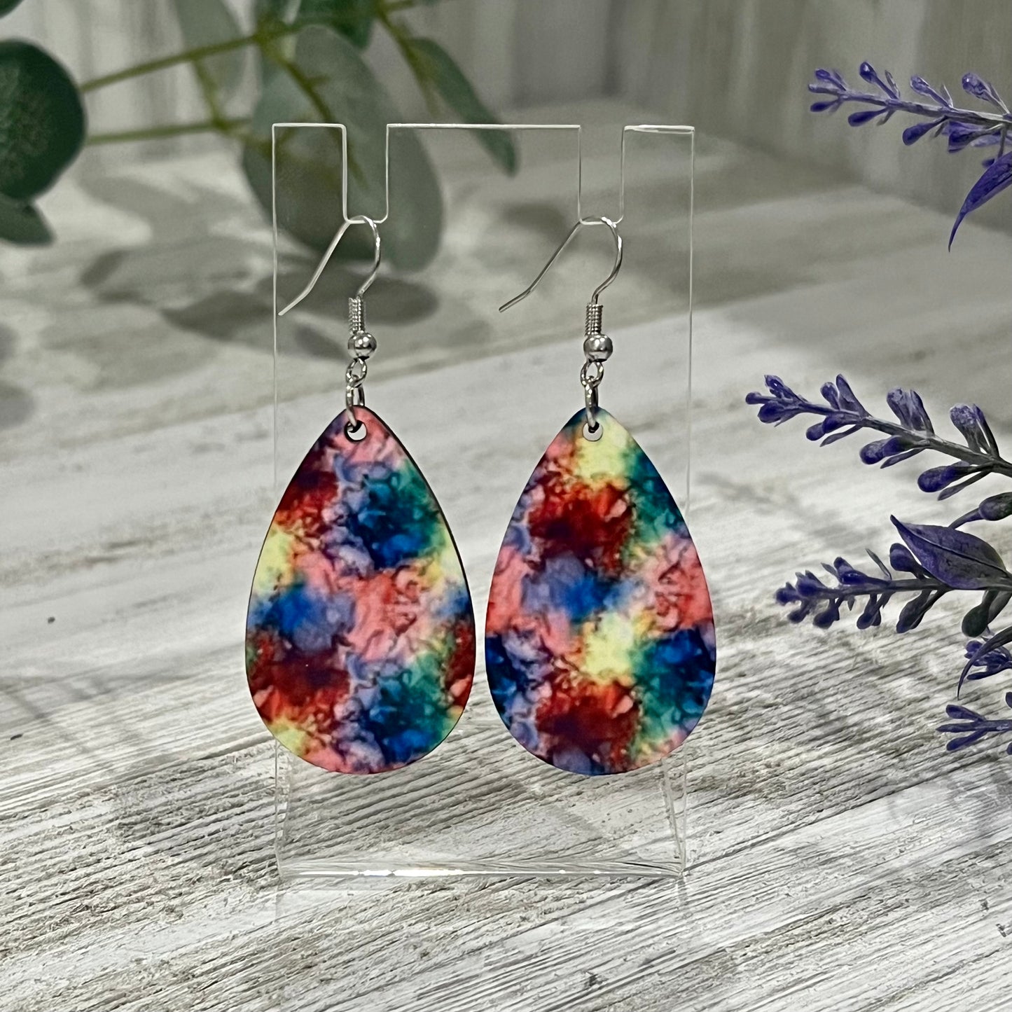 Watercolor Earrings