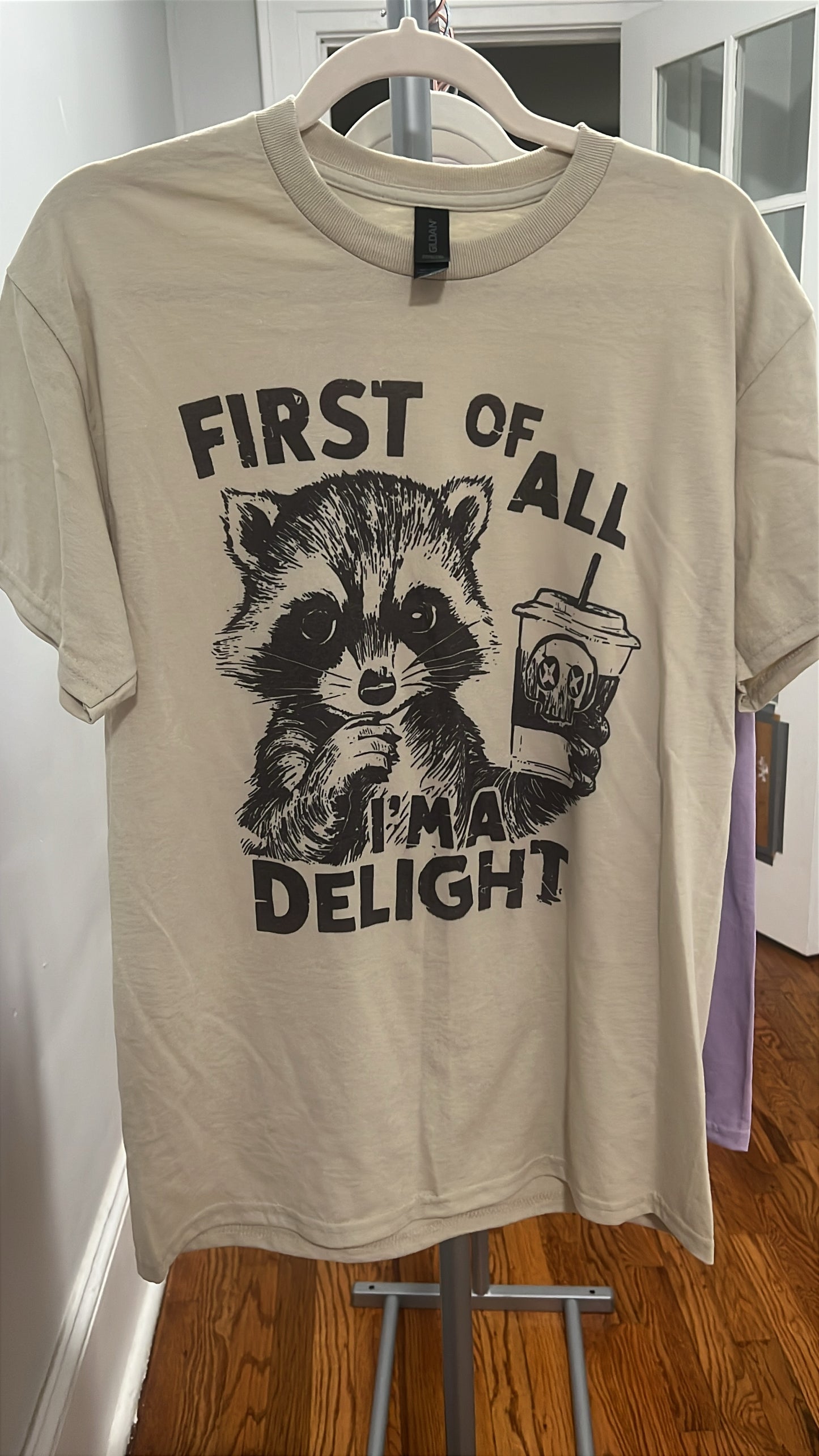 Raccoon Tee - Medium