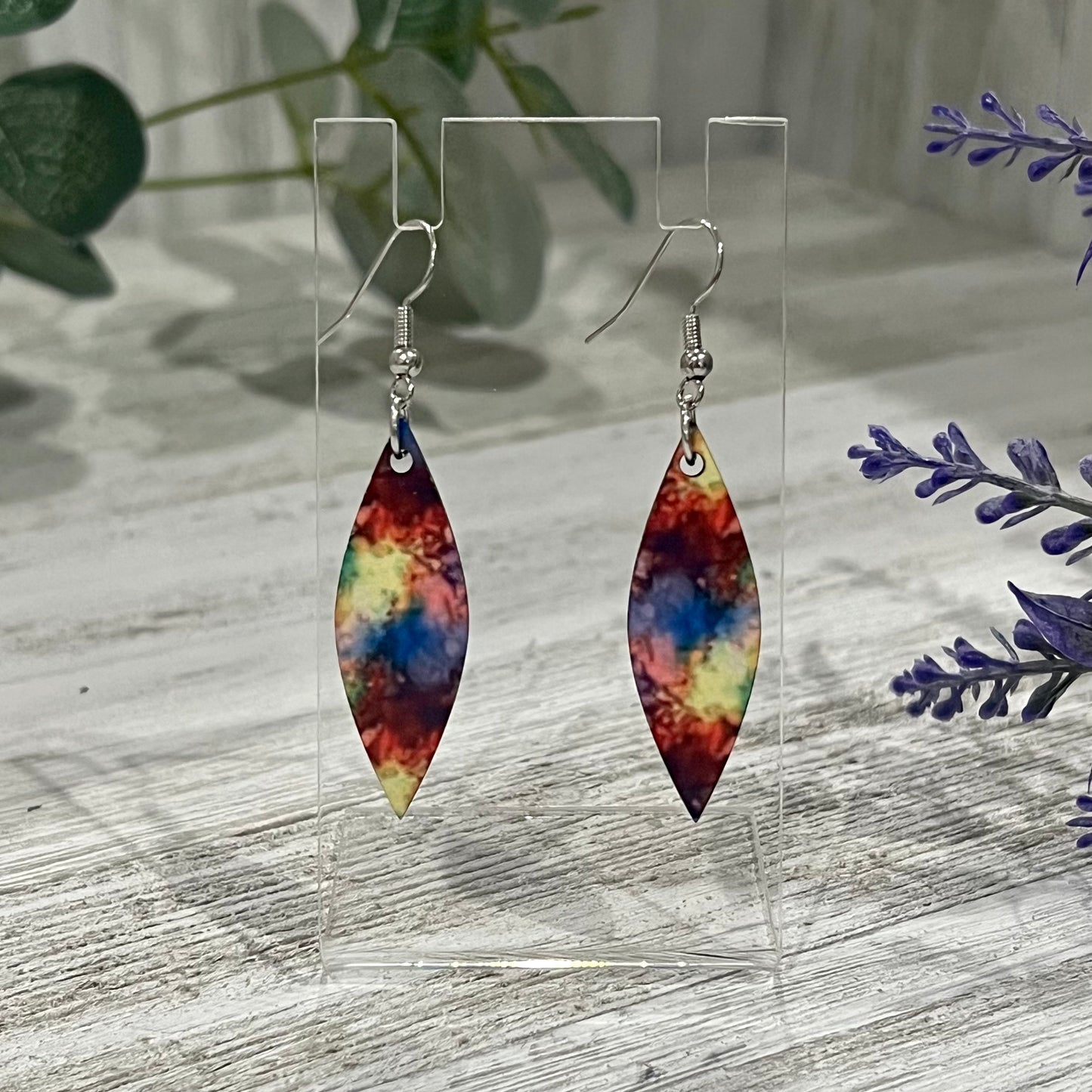 Watercolor Earrings