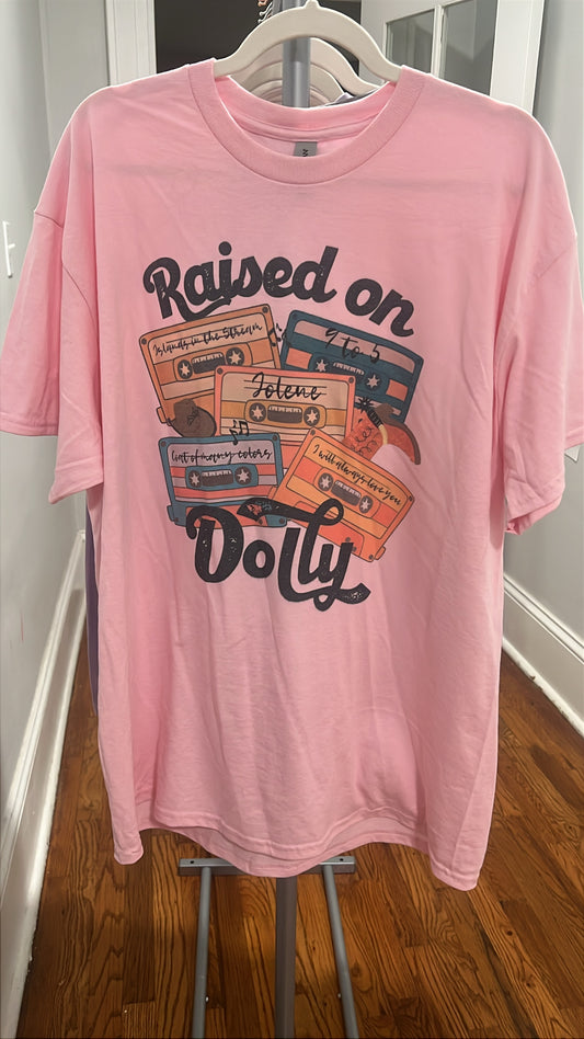 Raised on Dolly Tee - XL