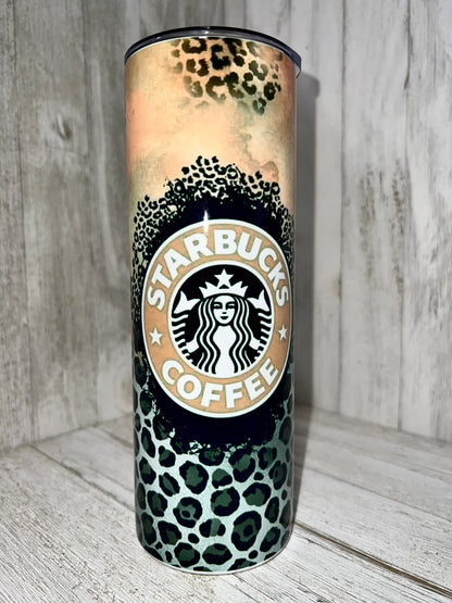 Leopard Starbucks Tumbler