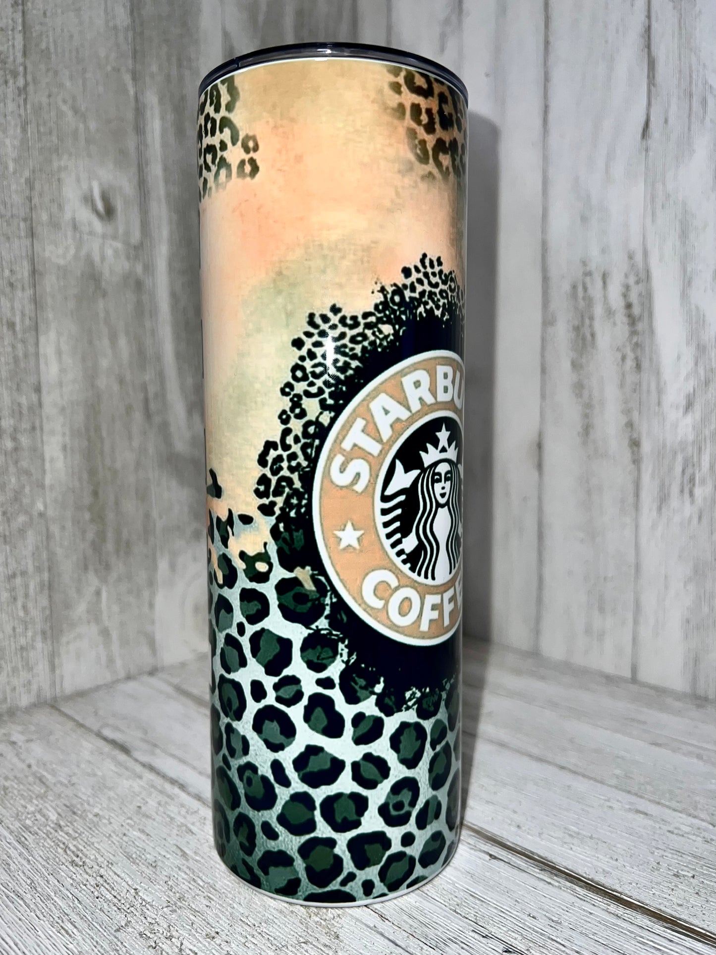 Leopard Starbucks Tumbler