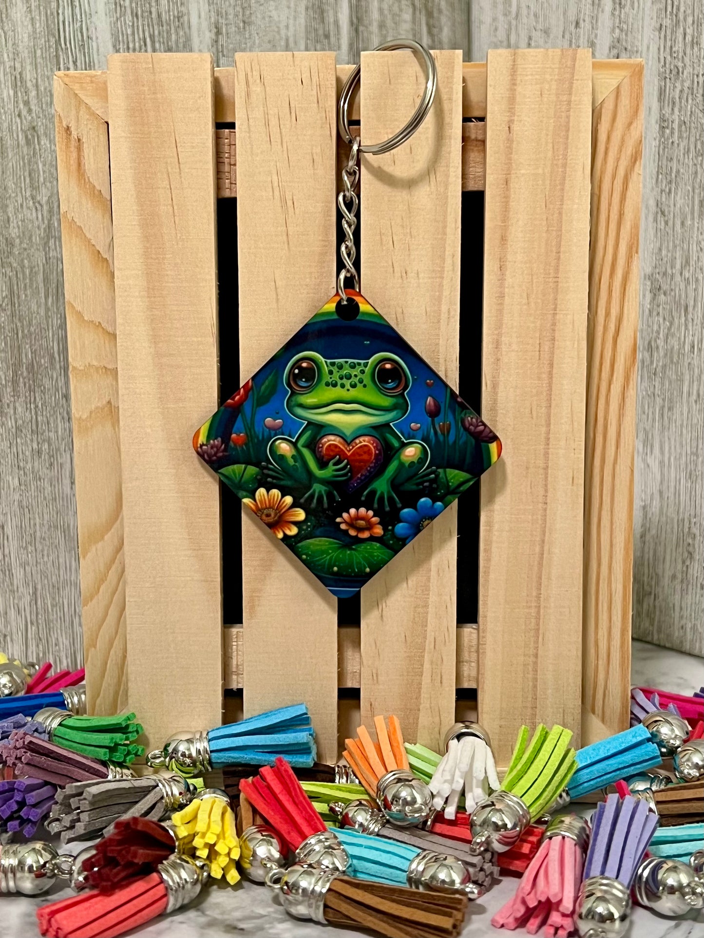 Frog Keychain