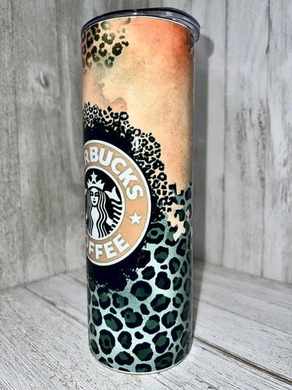 Leopard Starbucks Tumbler
